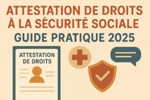 Attestation de droits à la sécurité sociale : Guide pratique 2025